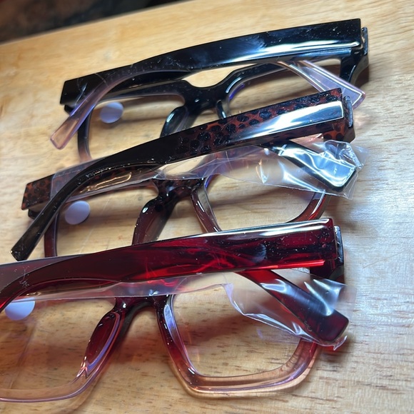3 Pair Kokobin Non-Prescription Glasses - Picture 4 of 4
